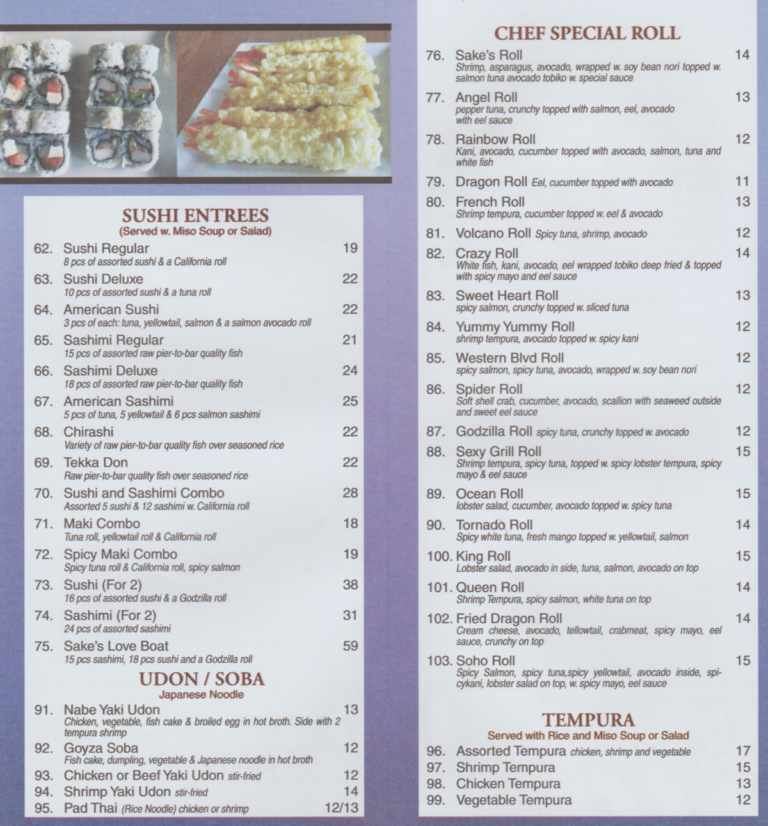 SohoNewChinaJapaneseMenu2023 · New China & Soho Jacksonville NC